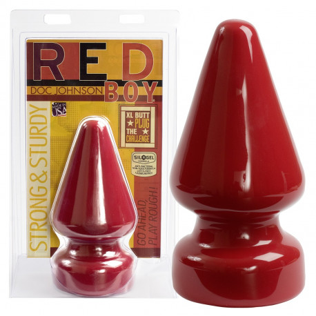 Doc Johnson Red Boy The Challenge XL Buttplug