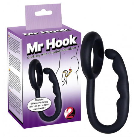 You2Toys Mr Hook Penisring med P-Punkt Stimulator