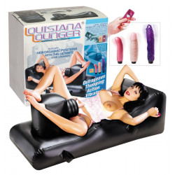 NMC Louisiana Lounger Sex Maskine med Fjernbetjening NMC Louisiana Lounger Sex Maskine med Fjernbetjening