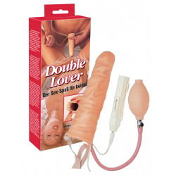 You2Toys Double Lover Oppusteligt Penis Sleeve med Vibrator