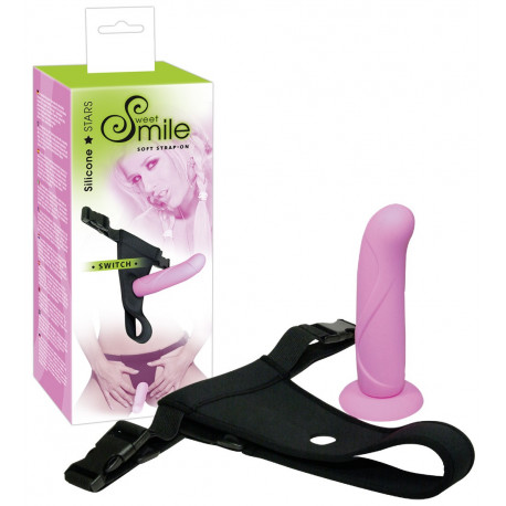 Sweet Smile Strapon Silikone Dildo