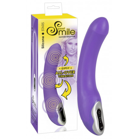 Sweet Smile Gipsy Dildo Vibrator med 3 Motorer