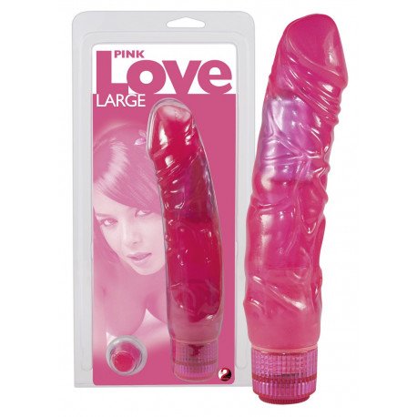 You2Toys Pink Love Stor Dildo Vibrator