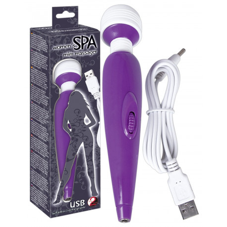 You2Toys Women's Spa Mini Magic Wand Vibrator