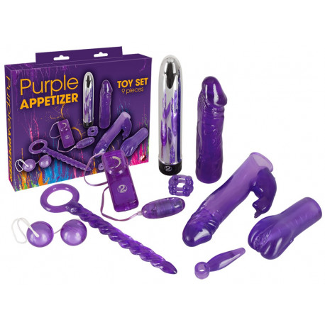 You2Toys Purple Appetizer Pakke 9 Dele
