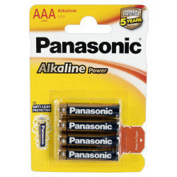 Panasonic Batterier 4 x AAA