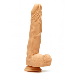 Authentic Dong Silikone Dildo med Sugekop Authentic Dong Silikone Dildo med Sugekop
