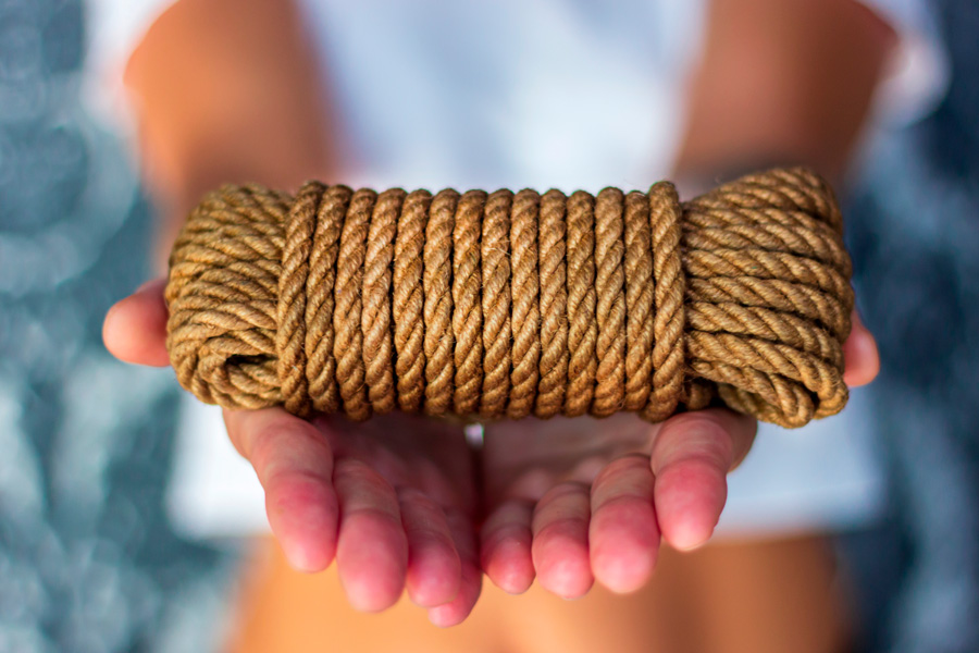 Hvilket reb skal du bruge til shibari?