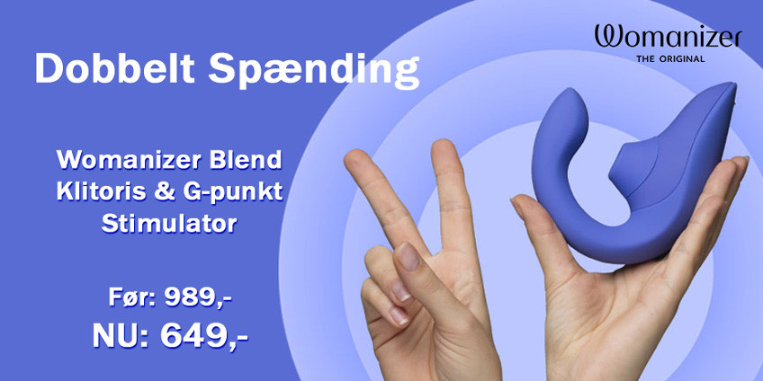 Womanizer Blend Klitoris og G-punkt Stimulator